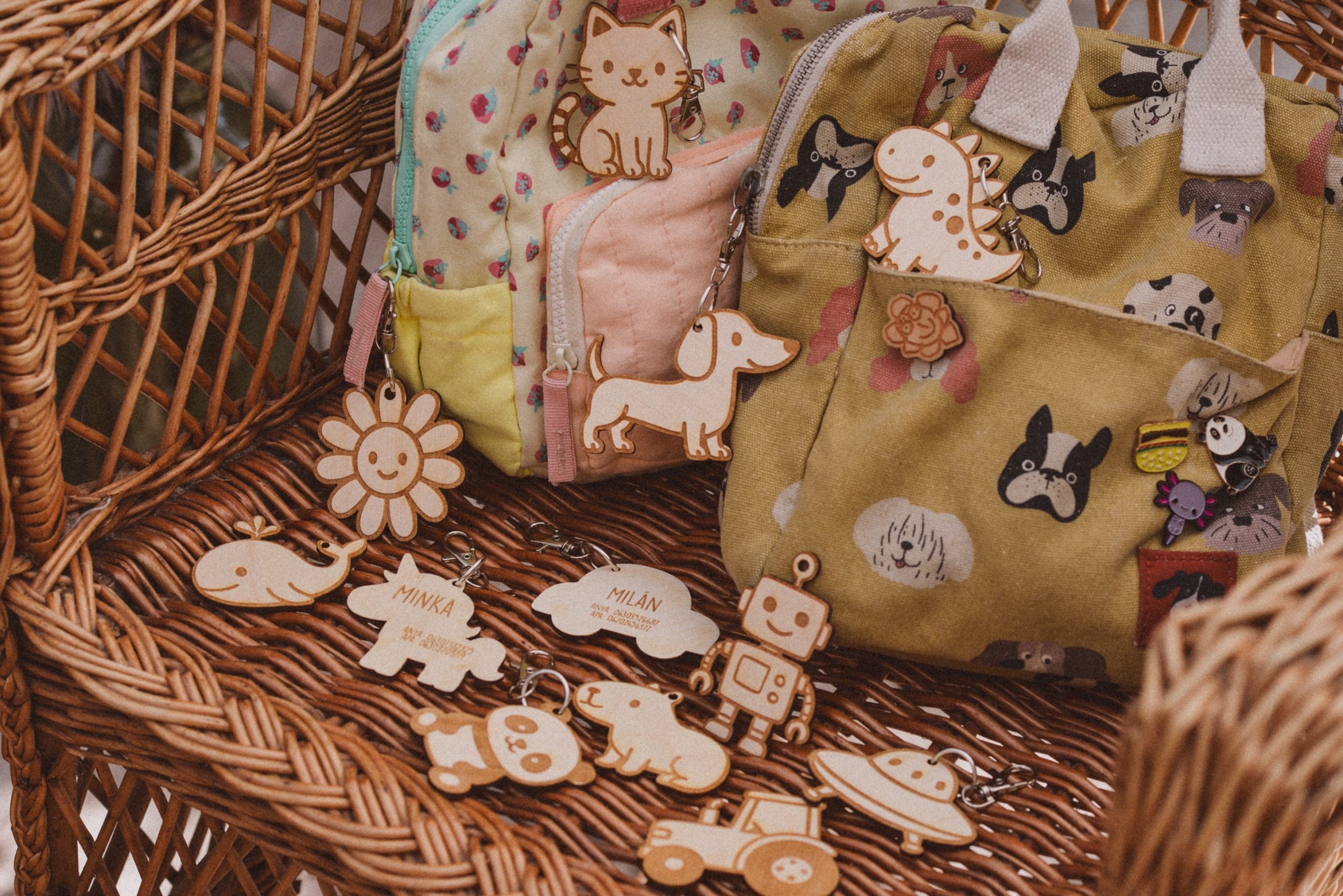 Névre szóló kulcstartó