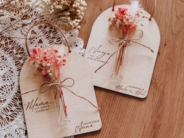 “Ezt neked szedtem!”~ anyák napi falidísz